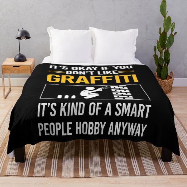 Item preview, Funny Smart People Graffiti designed and sold by jiggleterrified.