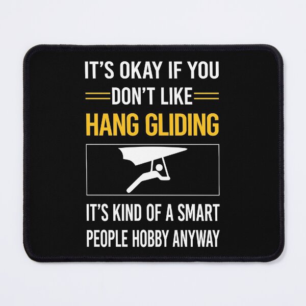 Item preview, Funny Smart People Hang Gliding Glider designed and sold by jiggleterrified.