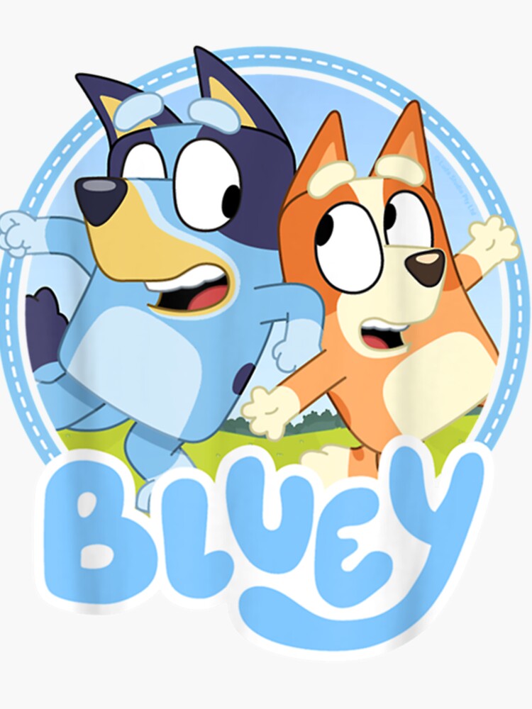 "Blueys, Blueys Dad, Mom" Sticker for Sale by GerhildNeubauer Redbubble