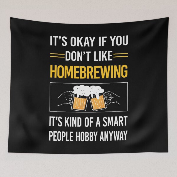 Item preview, Funny Smart People Homebrewing Homebrew Homebrewer Beer Home Brew Brewing Brewer designed and sold by jiggleterrified.