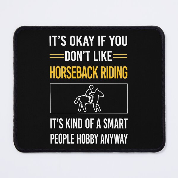 Item preview, Funny Smart People Horseback Riding Horse Riding designed and sold by jiggleterrified.