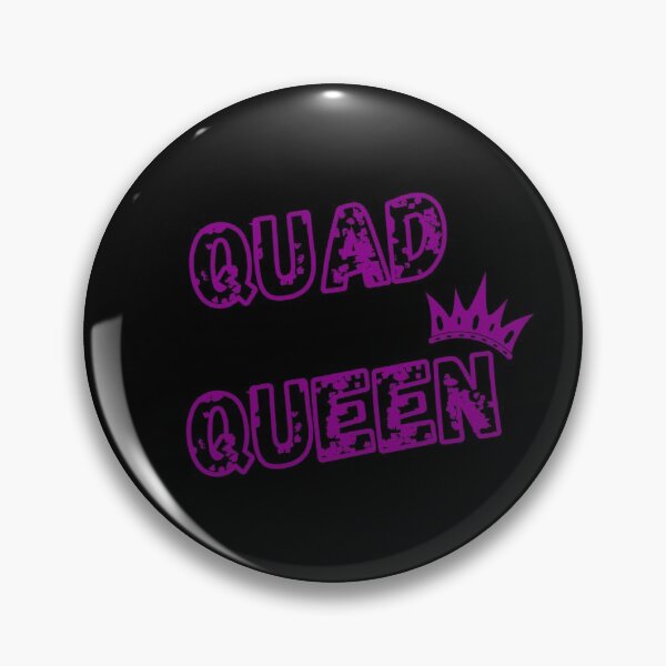 Item preview, Purple Quad Queen - motocross designed and sold by Rally-Girl.