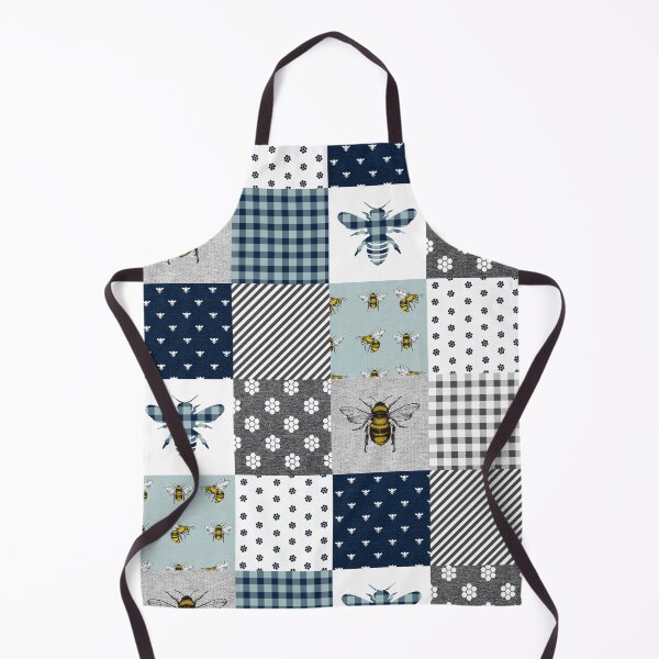 Item preview, Cute Bee Patchwork designed and sold by CatheriLove.