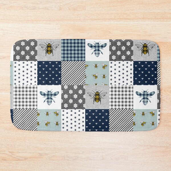 Item preview, Cute Bee Patchwork designed and sold by CatheriLove.