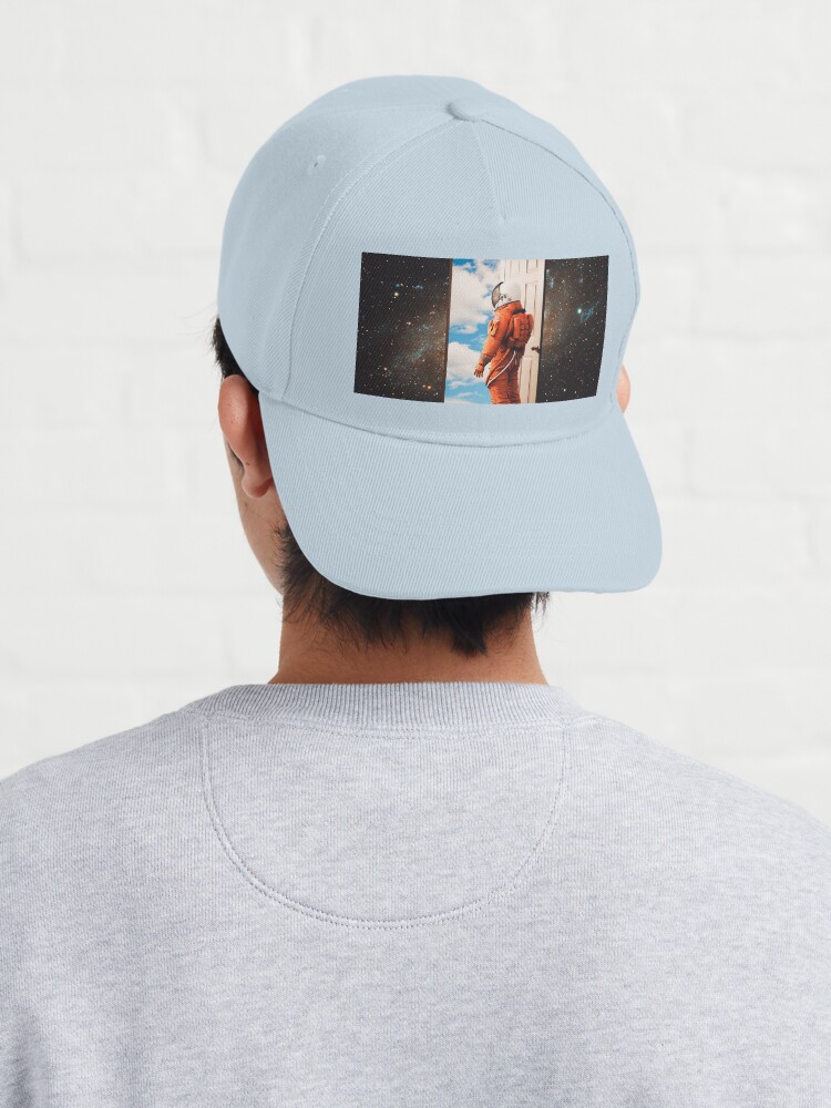 Astronaut Hologram 5-Panel Cap-