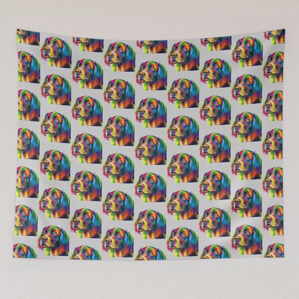 Item preview, Watercolor dog, dog lover, gift for mom dad kids girl     designed and sold by PIXELFACTION.