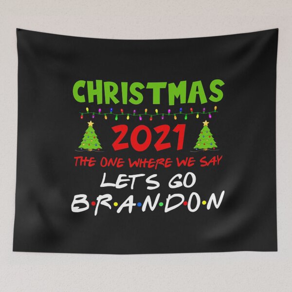 Item preview, Christmas 2021 Let's Go Branson Brandon Anti Liberal T-Shirt designed and sold by Kellner-Platt.