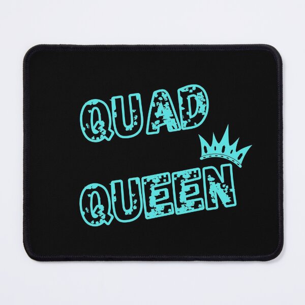 Item preview, Teal Quad Queen - motocross designed and sold by Rally-Girl.