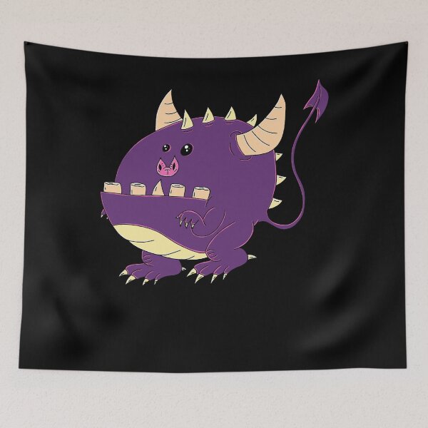 Item preview, Sneaky Purple Monster Classic  designed and sold by miriahuffm.