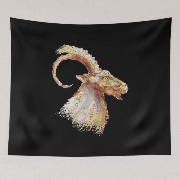 Item preview, Capricorn, mountains designed and sold by DerSenat.