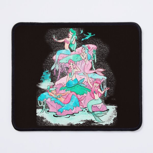 Item preview, Petter Pan Mermaids Watercolor Retro t designed and sold by HostetlerRonald.