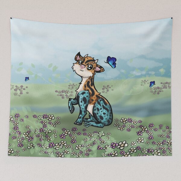 Item preview, Cow Frog in a field  designed and sold by BerryShyKittens.