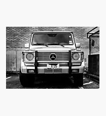 Mercedes G Class Wagon Photographic Print