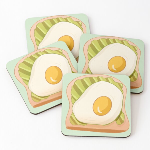 Item preview, Egg avocado toast designed and sold by Liv Arnold.