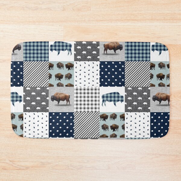 Item preview, Funny Buffalo Mint Plaid  designed and sold by SisileeGift.