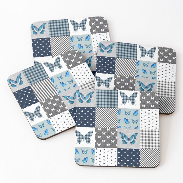 Item preview, Funny Butterfly Mint Plaid  designed and sold by SisileeGift.