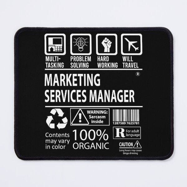 Item preview, Marketing Services Manager T Shirt - MultiTasking Certified Job Gift Item Tee designed and sold by oslandefren.