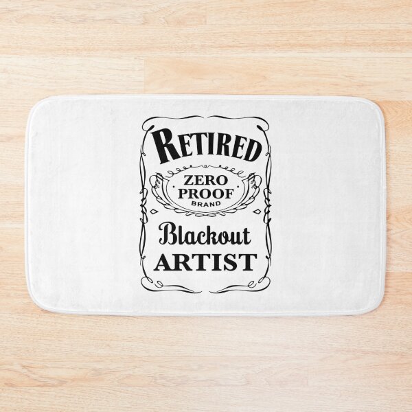 Item preview, Retired Blackout Artist Sober Aa Na Gift Round designed and sold by NzzRiza.
