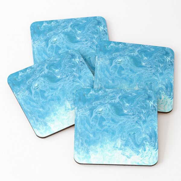 Item preview, Ocean Turquoise designed and sold by WILD CROW STUDIO.