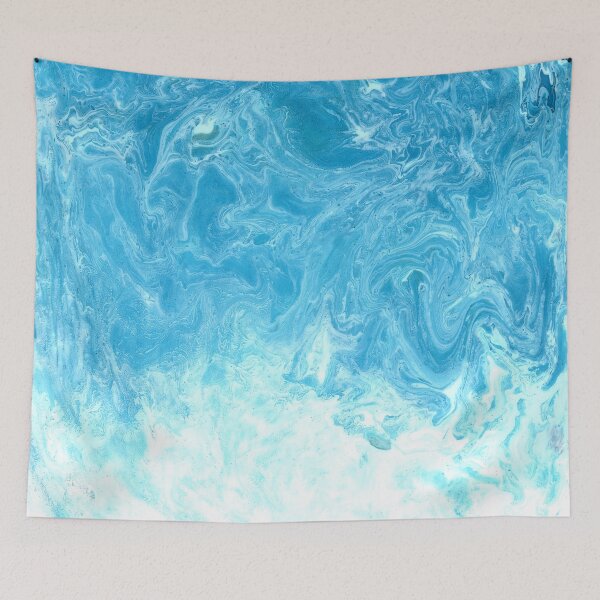 Item preview, Ocean Turquoise designed and sold by WILD CROW STUDIO.