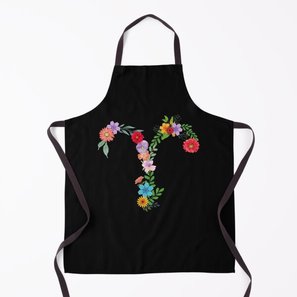 Artikelvorschau, Widder-Symbol aus Blumen entworfen und verkauft von Hellofriendco.