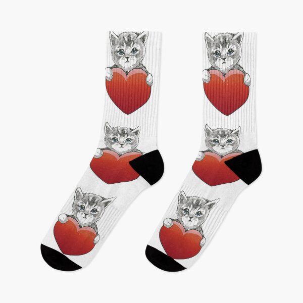 Item preview, Kitten with heart designed and sold by DerSenat.