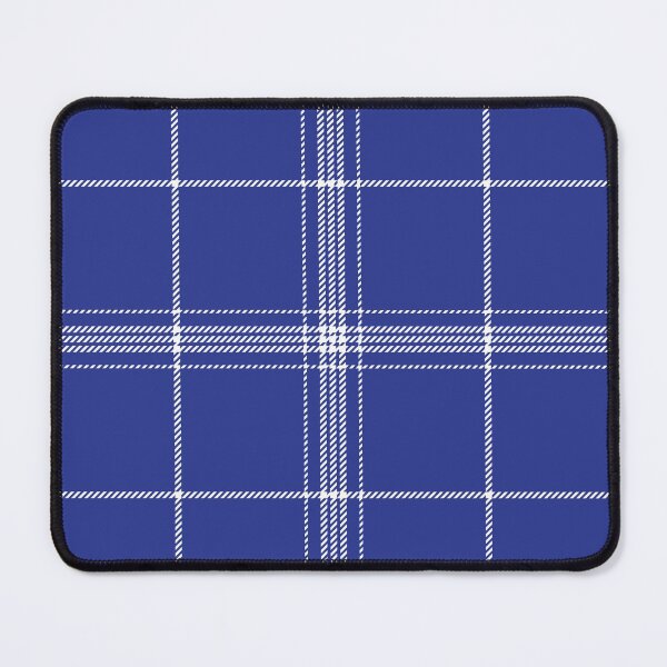 Item preview, Light blue and gray Scottish tartan - Trendy pattern designed and sold by Fashion-vintage.