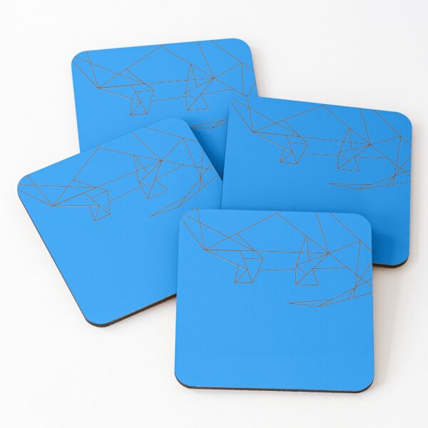 Item preview, Geometric Dinosaur (Brontosaurus) Sticker designed and sold by DavidFemc.