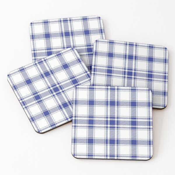 Item preview, Blue Scottish tartan - Trendy pattern designed and sold by Fashion-vintage.