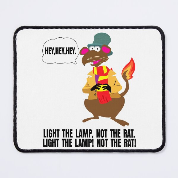 Artikelvorschau, Zünde die Lampe an! Nicht die Ratte! entworfen und verkauft von NzzRiza.