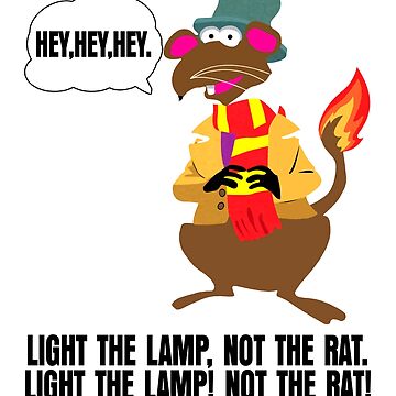 LIGHT THE LAMP NOT THE RAT! : r/Embroidery