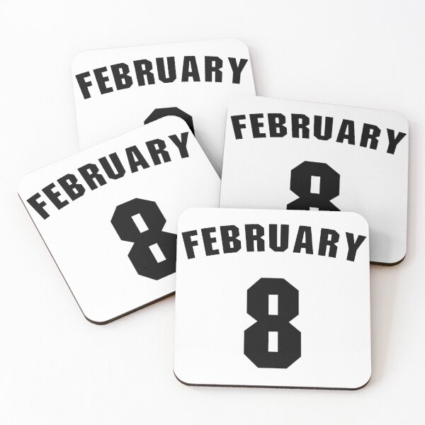 Item preview, Date of birth  8 February birthday gift sport design designed and sold by Panya-Design.
