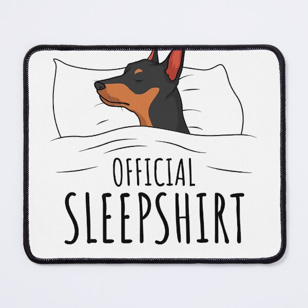 Item preview, Miniature Pinscher Min Pin Dog Official Sleepshirt designed and sold by RidgetopShop.