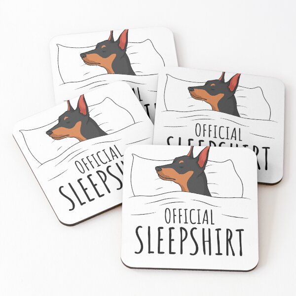 Item preview, Miniature Pinscher Min Pin Dog Official Sleepshirt designed and sold by RidgetopShop.