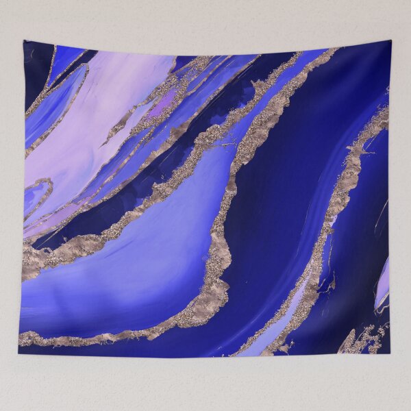 Item preview, Lapis Lavender Flow designed and sold by k9printart.
