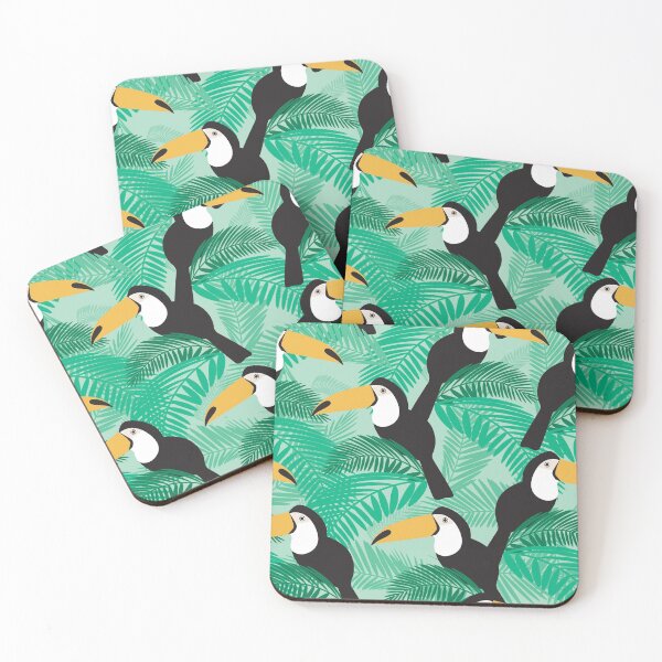 Item preview, Toucan bird in a wild tropical forest designed and sold by SisileeGift.