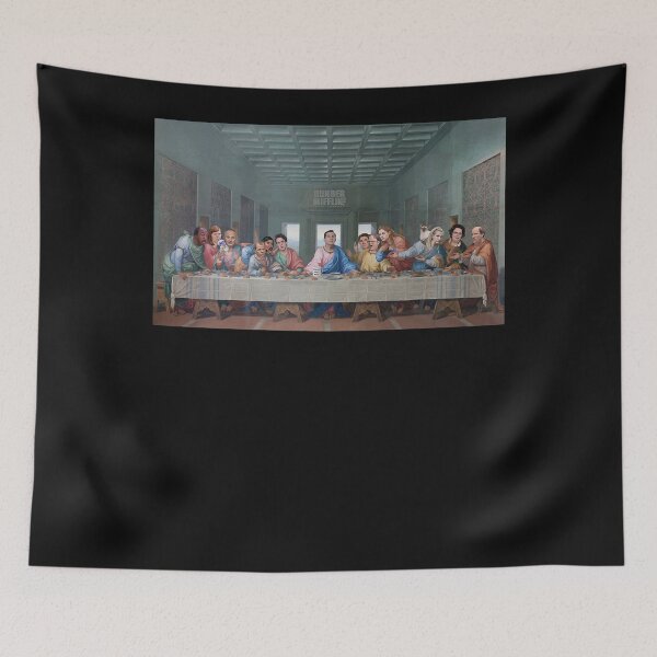 Item preview, The Last Supper Office Edition Classic T-Shirt.png designed and sold by Chriselson.
