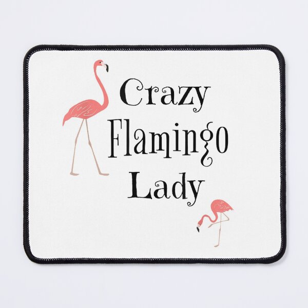 Item preview, Flamingo Lady T-Shirt Wading Bird Crazy Tee designed and sold by AnderleAdele.
