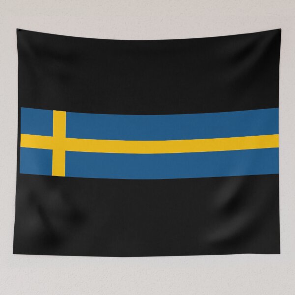 Item preview, Sweden flag stripe designed and sold by Astralia.