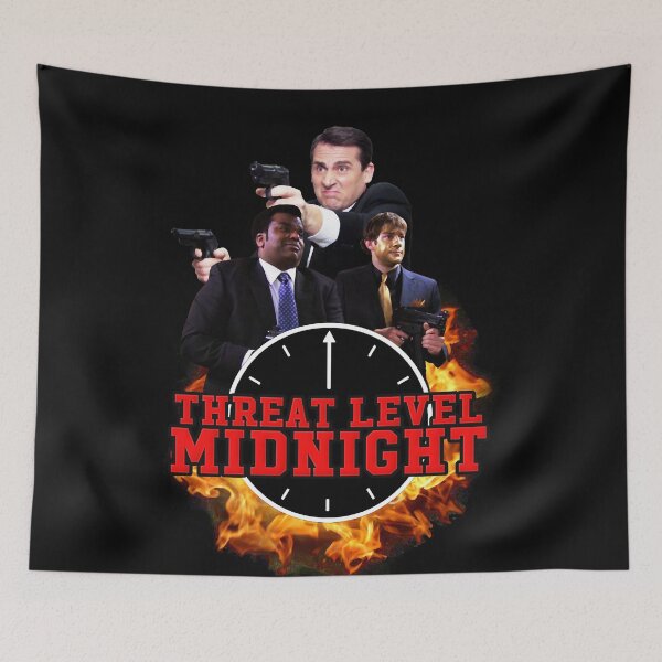 Item preview, THREAT LEVEL MIDNIGHT Classic T-Shirt.png designed and sold by Chriselson.