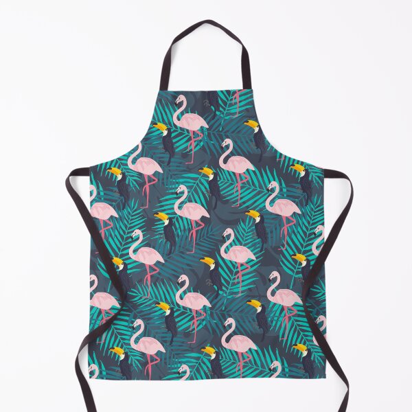 Item preview, Toucan Flamingo Tropical Jungle designed and sold by SisileeGift.