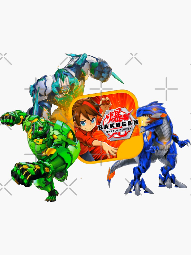 Bakugan battle planet  Sticker for Sale by Creations7