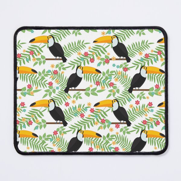 Item preview, Tropical toucan bird seamless designed and sold by SisileeGift.