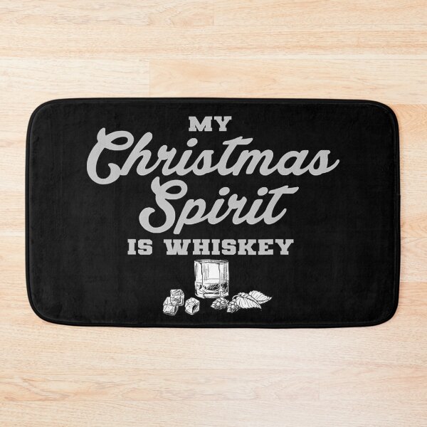 Item preview, My Christmas Spirit Is Whiskey Liquor Drinker Christmas designed and sold by RidgetopShop.