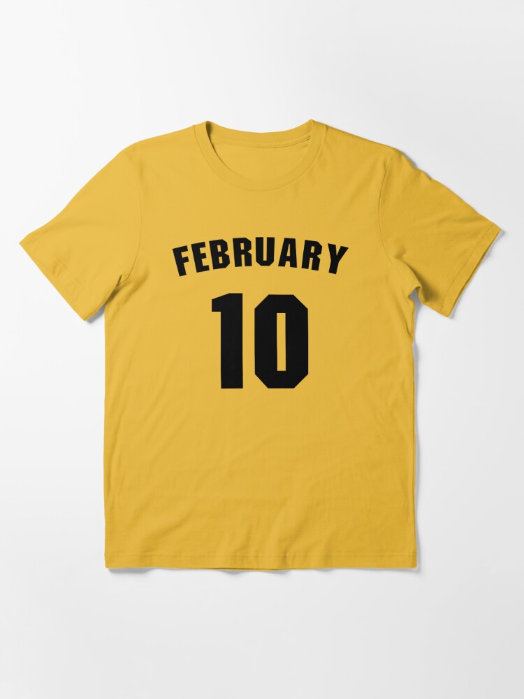 Disover Date of birth  10 February birthday gift sport design
