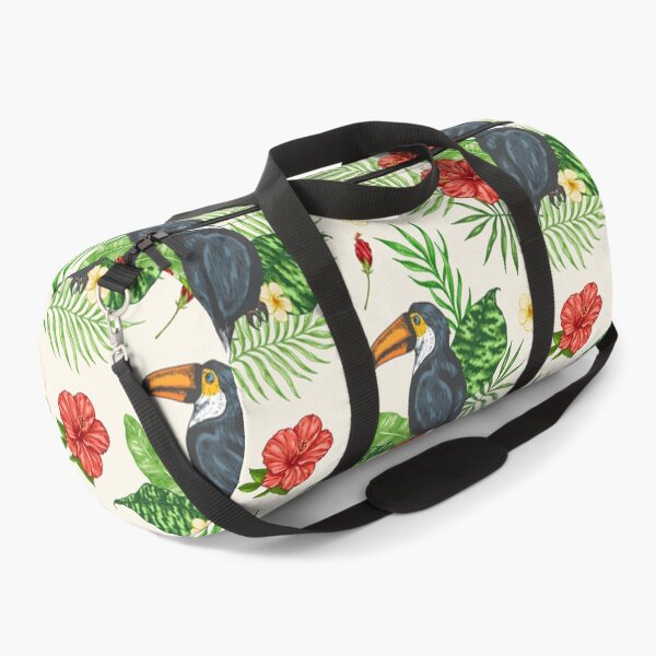 Item preview, Toucan Hibiscus Floral Art designed and sold by SisileeGift.