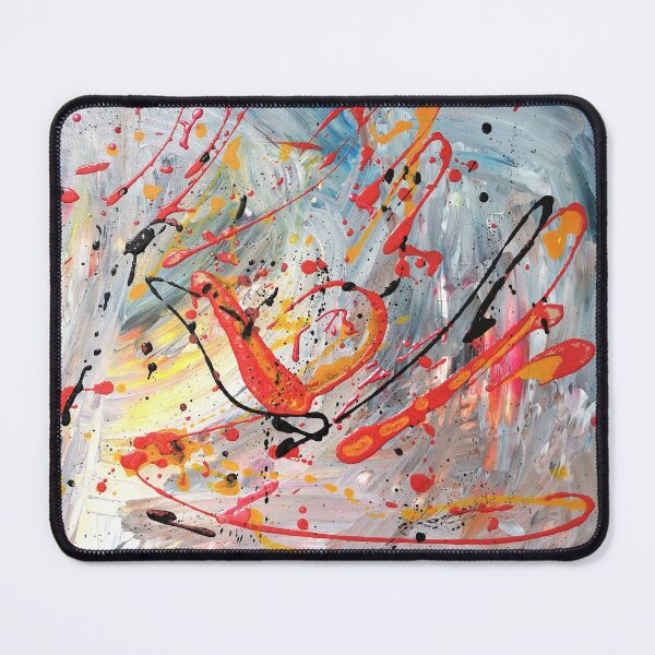 Abstract Zincala Mouse Pad
