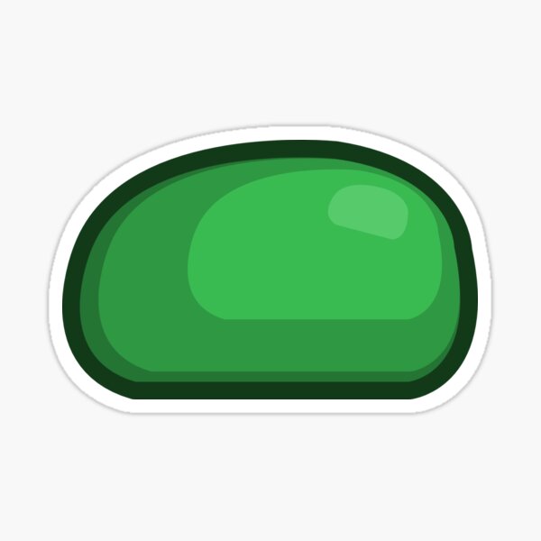 Green Slime Terraria Enemy Sticker
