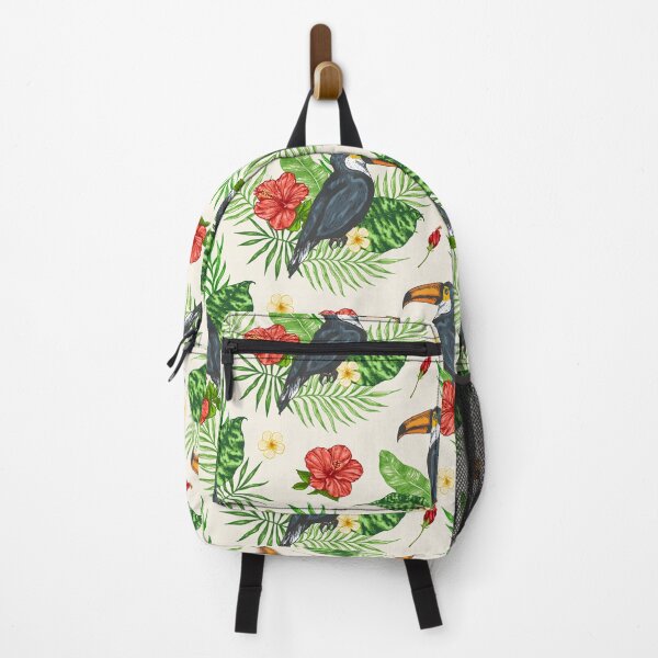 Item preview, Toucan Bird Hibiscus Floral Art designed and sold by SisileeGift.