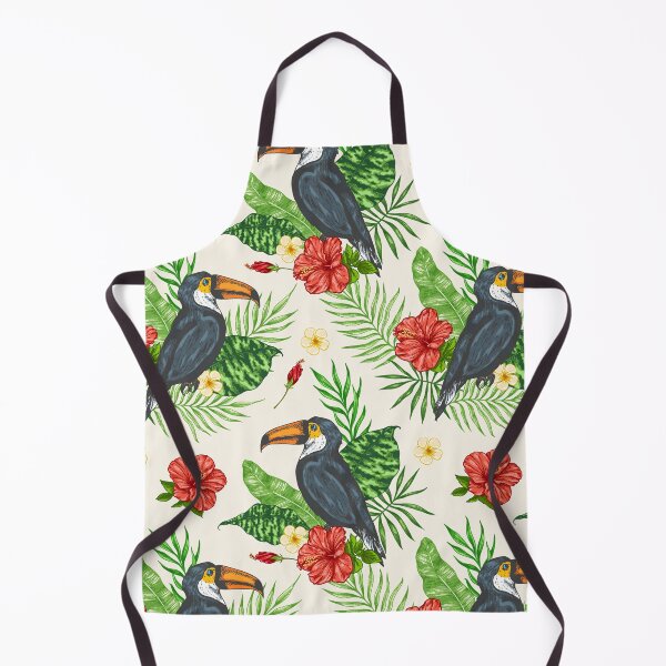 Item preview, Toucan Bird Hibiscus Floral Art designed and sold by SisileeGift.